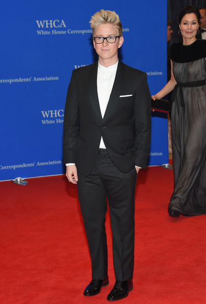 xhartbigx: Social media personality Tyler Oakley attends the 101st Annual White House Correspondents