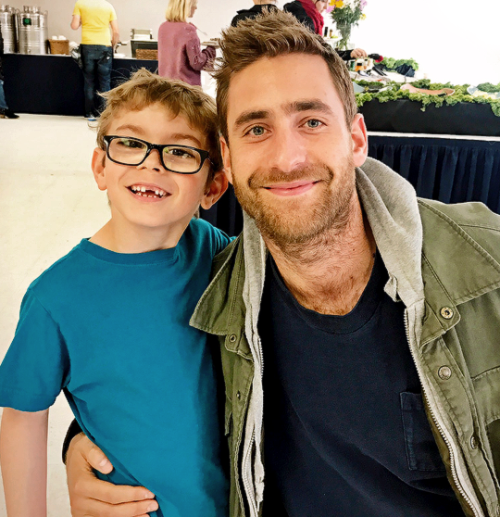 goswinding:Julian Hilliard &amp; Oliver Jackson-Cohen as Luke Crain in The Haunting of Hill Hous