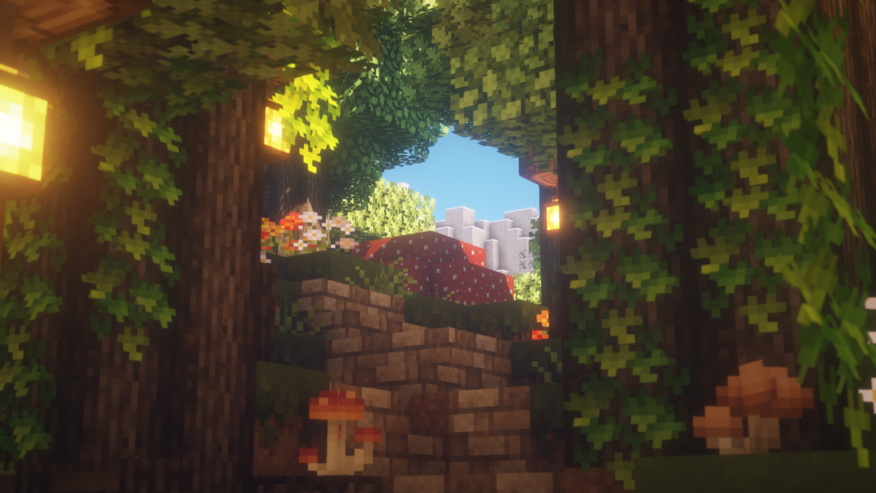 Minecraft Roofed Forest Tumblr