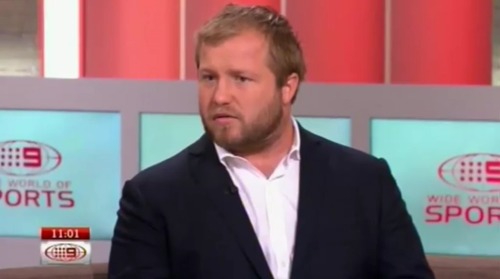 rugbyfan84:  Benn Robinson of the Waratahs being all adorable and sexy at the same time. 