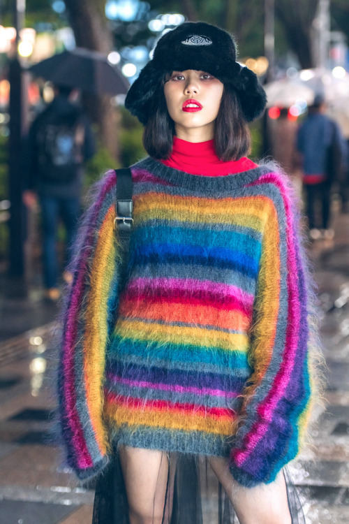 17-year-old Japanese high school student Sara... | Tokyo Fashion