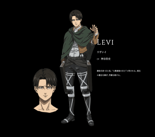 Shingeki no Kyojin The Final Season Character Designs 