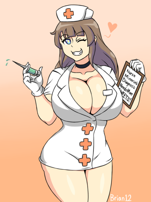 Happy Valentine’s Day Colored up this Nurse Minori pic for the occasion because it’s als