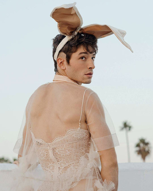 dcmultiverse:Ezra Miller photographed by Ryan Pflugerfor for Playboy (2018) 