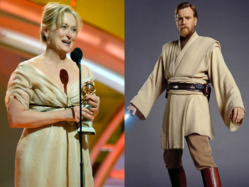 coconutmilk83:Meryl Streep Outfits and the Star Wars Costumes That Inspired Them (Source)