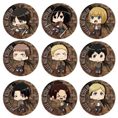 snkmerchandise: News: SnK x The Character Shop Limited Items (2017) Original Release