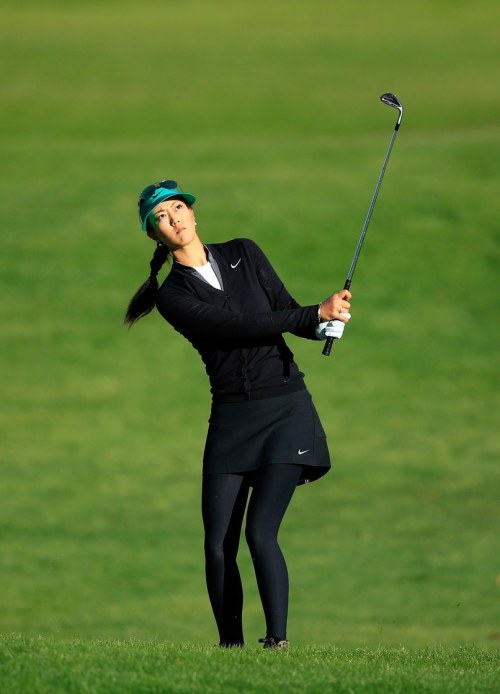 Michelle Wie on the first round of the ANA Inspiration