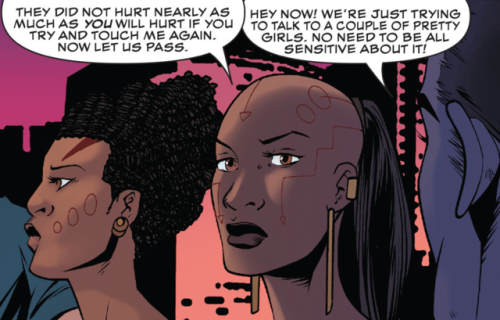 pussypoppinlikepopcorn: maxximoffed: Black Panther: World of Wakanda #3 This is the best ever Should