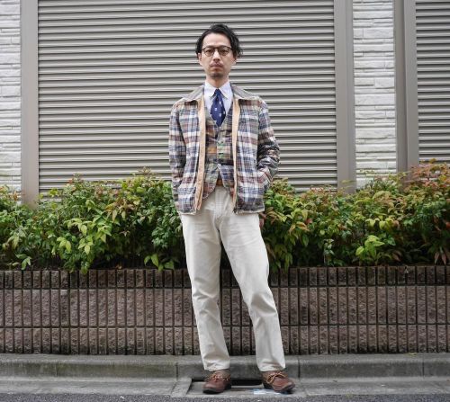 today’s style ・ ・ #fashion #styling #outfit #ootd #tokyo #vintage #vintagefashion #dapper #cas