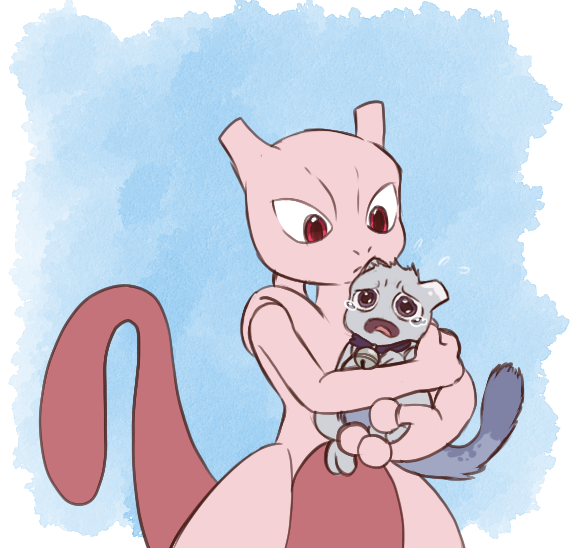 mew x mewtwo by chocolatecherry on DeviantArt