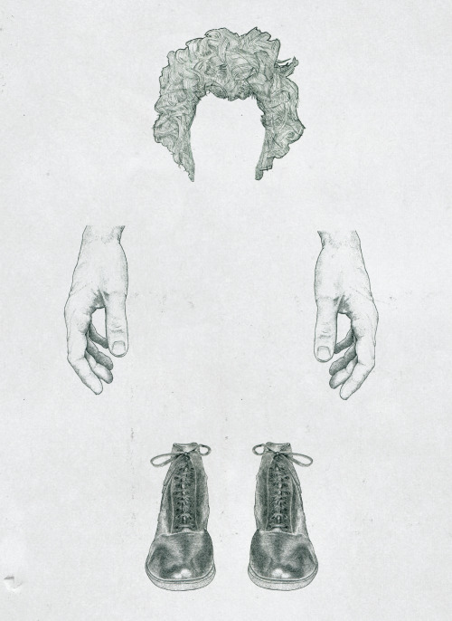 Hair. Hands. Feet.
Drawings by Eric Chase Anderson
