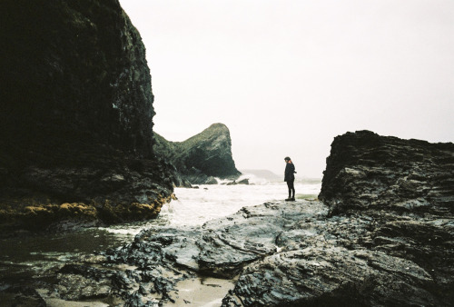  Sally. January 2016. Llangrannog’s Beach. Wales 