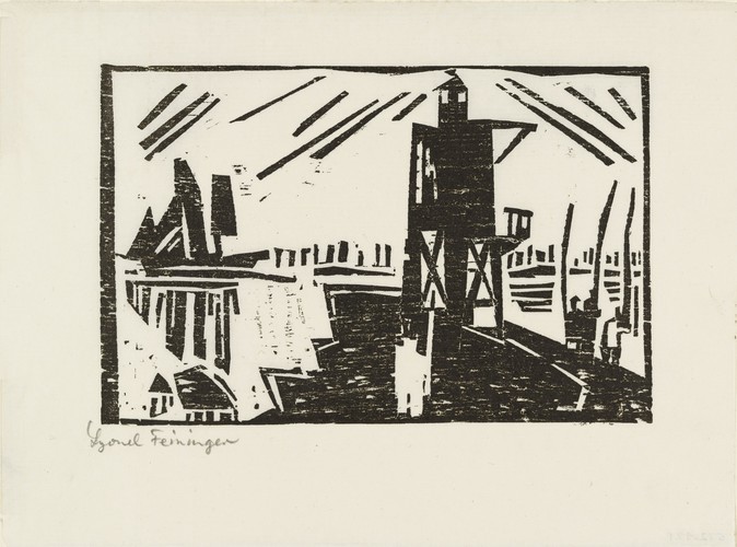 kompliceret repulsion Serena MoMA: Drawings and Prints — Lighthouse (Leuchtbake) from Ten Woodcuts by...