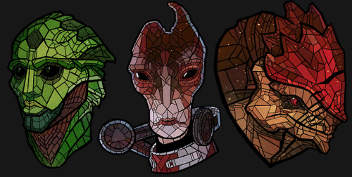 smuttine - geeky-jez - New Mass Effect Alien Companion designs...