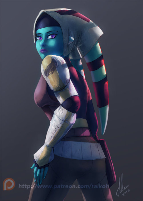 raikoh14:  I never expected I’d see the little Twi’lek girl Numa, all grown up, yet  she did on Rebels,  and she is fighting the empire for her people. 