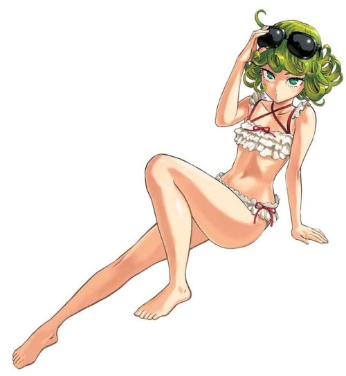 ichise:Murata’s drawings of the OPM Girls in Swimsuits