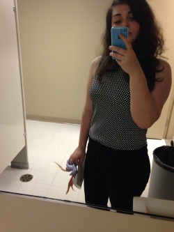 lilspirit:  doctors office bathroom selfies