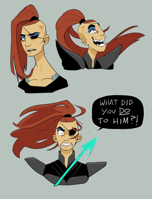 Porn simonsoys: Human!Undyne since she’s one photos