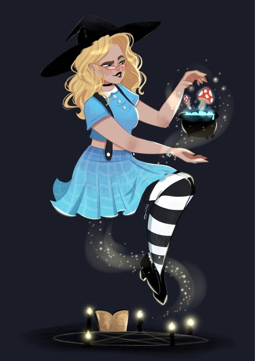 sosuperawesome:  Teen Witch Prints / Art adult photos