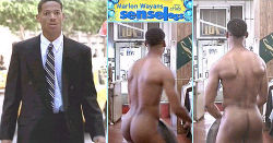 nakedcelebrity:  Marlon Wayans booty