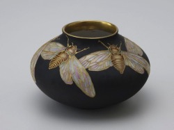 lucasta:  Vase with cicada design (1917), Delia Cadden