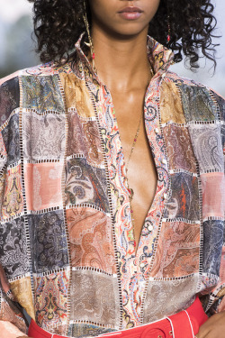 luxuryfashionweek: Model:   Aiden Curtiss   Designer: Zimmermann (spring 2019 ready-to-wear) Where: New York Fashion Week 