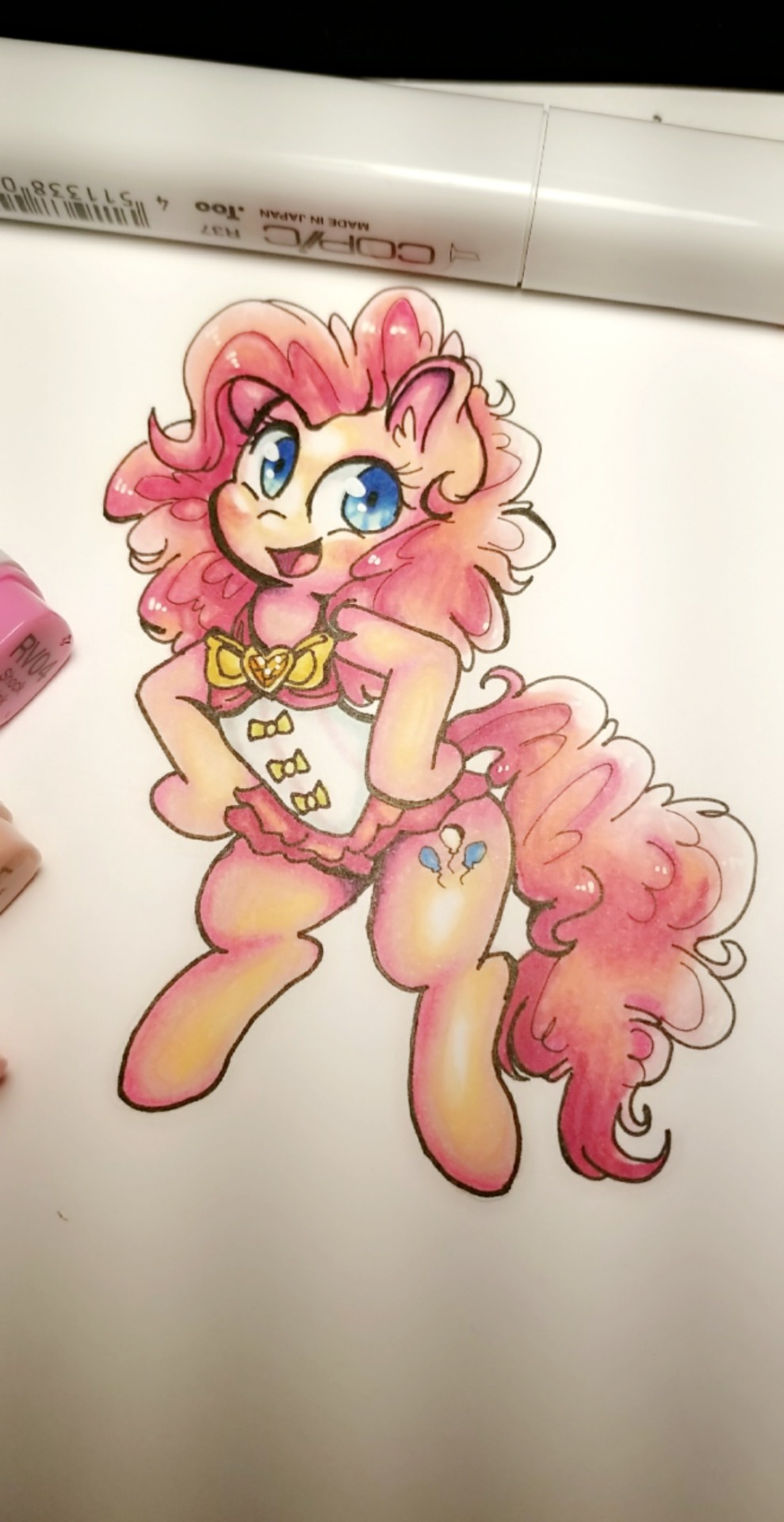 wickedsilly:It’s midnight for me but I got copics for the first time ever and I