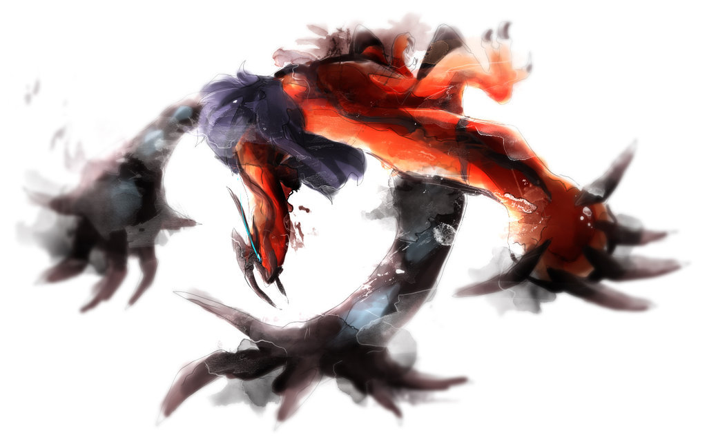 pokemonisgreaterthanlife:  Yveltal by Ravoilie
