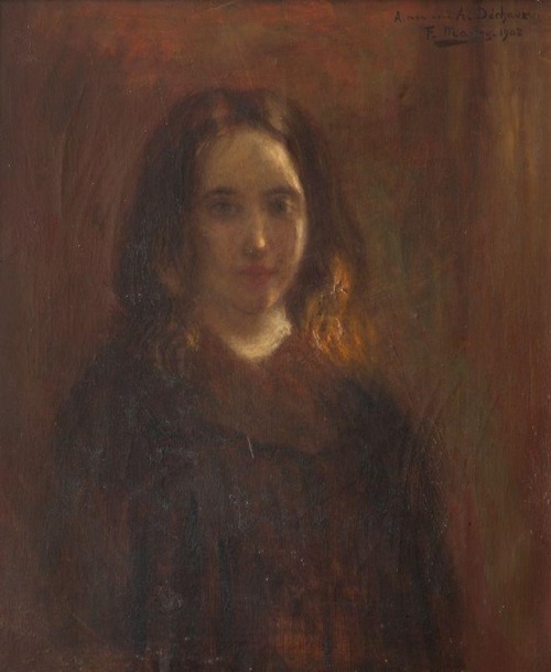 Francois MauryPortrait de jeune fille, 1908