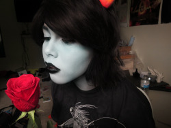 roantnerd:  thilk:  roantnerd:  stridentrain:   R3D?  i had to eat a rose for this  Kanaya eats rose all the time  stop  no 