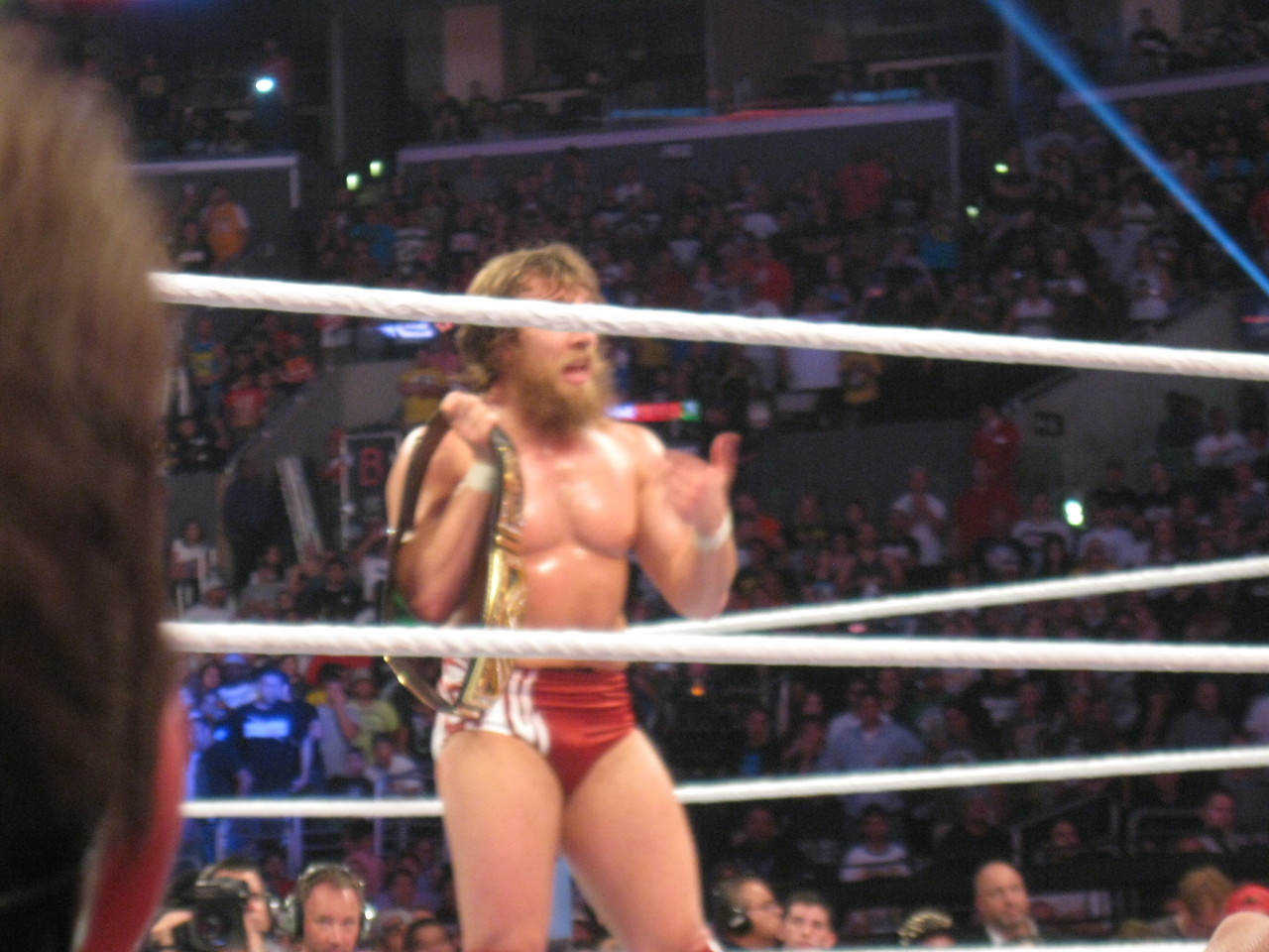 serenitywinchester:  John Cena vs. Daniel Bryan for the WWE championship at Summerslam