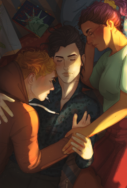 almost forgot about this one! this was my entry for the @goldendayszine :)