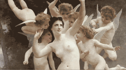artismydeepersoul:  William Adolphe Bouguereau’ GIF