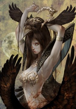 frrmsd:  Digital Artist:Kyoung Hwan Kim“The Crow Queen”