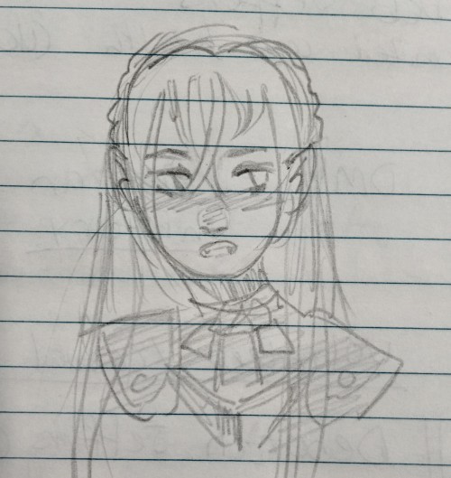 Alear Doodles From Class, Turns Out I Do Wanna Make Fanart For Engage But Only When I Can't Actually
