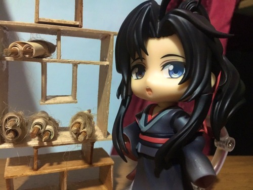 trying to sneak in forbidden books to prank LWJ