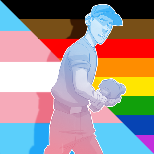 Trans Gay TF2 Scout icons requested by Anon!Free to use, just reblog and credit!Requests are open!