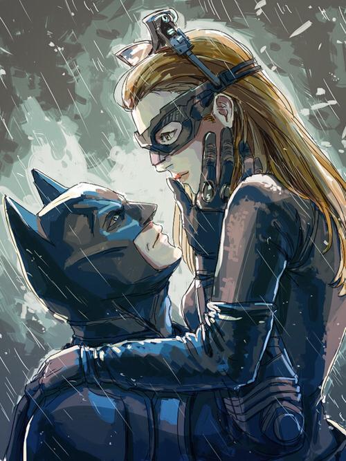 Inam's Blog • Great Fan Art of Batman and Catwoman (Nolanverse)