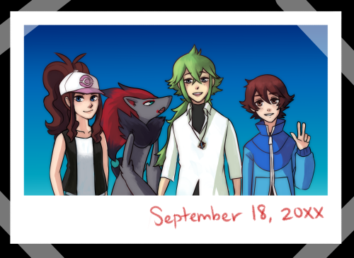 A day late, but happy anniversary, Pokemon Black and White!