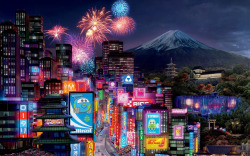 Last Night I Dreamt I Was In Tokyo. My Dream Self Knew It Was The Biggest City In