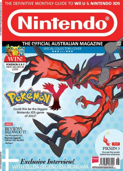 Celebrating the next weeks Pokemon XY release the Official Nintendo Magazine Australia reveal their 