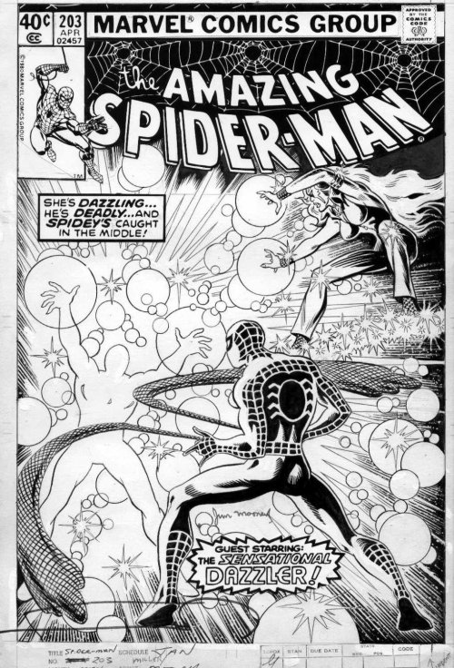 brianmichaelbendis:  Amazing Spider-Man #203 by Frank Miller