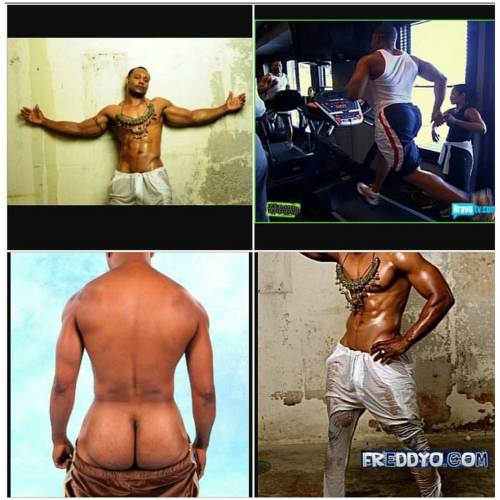 nakedblackmalestarz: #edhartwell is a mess but he got body though…