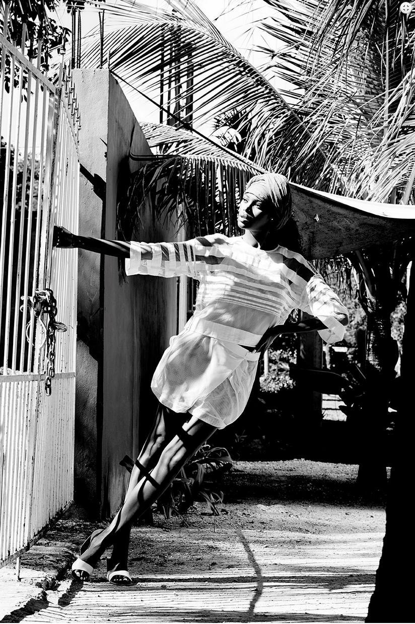bad-brownbeauties:  devoutfashion:  Jessica White by  Steven Gomillion &amp;