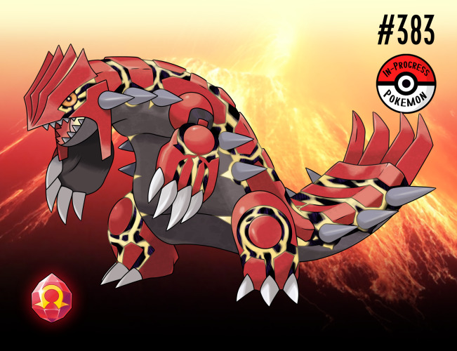 Groudon  Pokédex