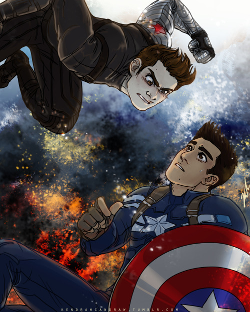 kendrawcandraw:&ldquo;If it makes you less sad, I’ll die by your hand.&rdquo;Winter Soldier!Sciles