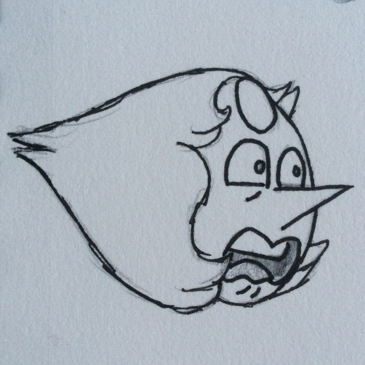staticdraws:  new favorite hobby: drawing Pearl with peridots expressions 