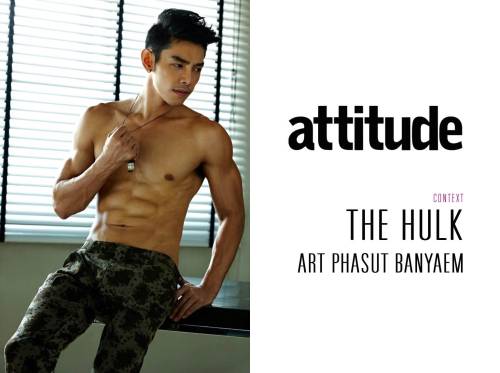 Porn Pics hunkxtwink:  Art Phasut Banyaem for Attitude