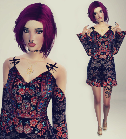 Lookbook #1Hair- StealthicDress- SalemShoes- MadlenSeptum ring - LeahLilith