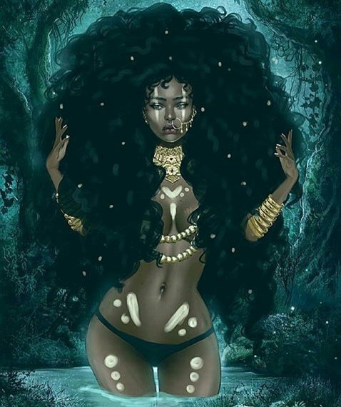 libra88desires:  mymylionessmonica:  Elemental Woman ✨🌎   I want this tattooed 😩